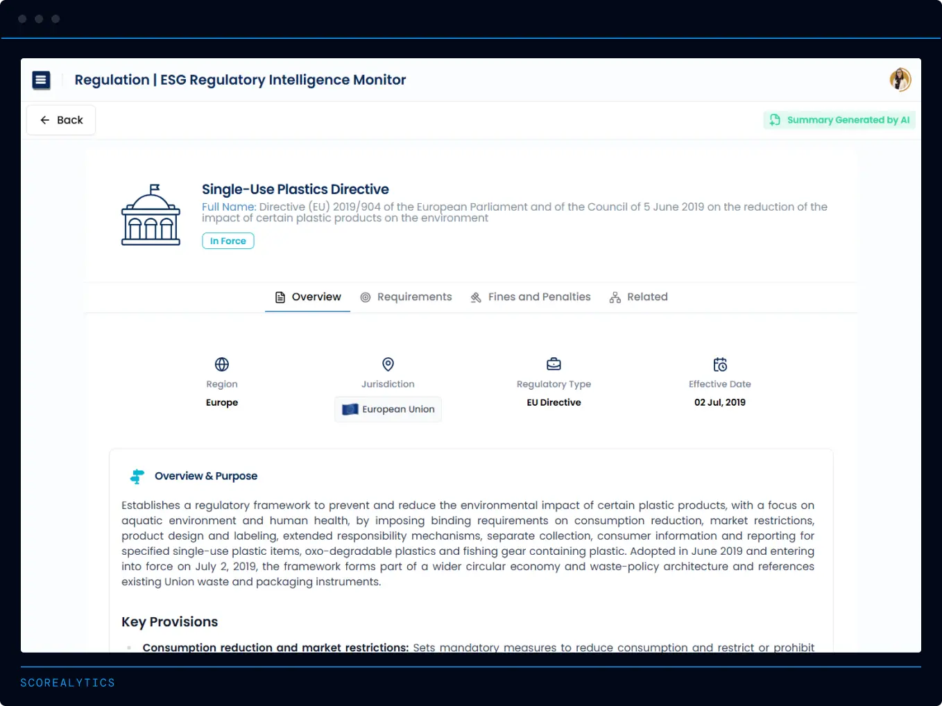Lawyer-Optimised Summaries